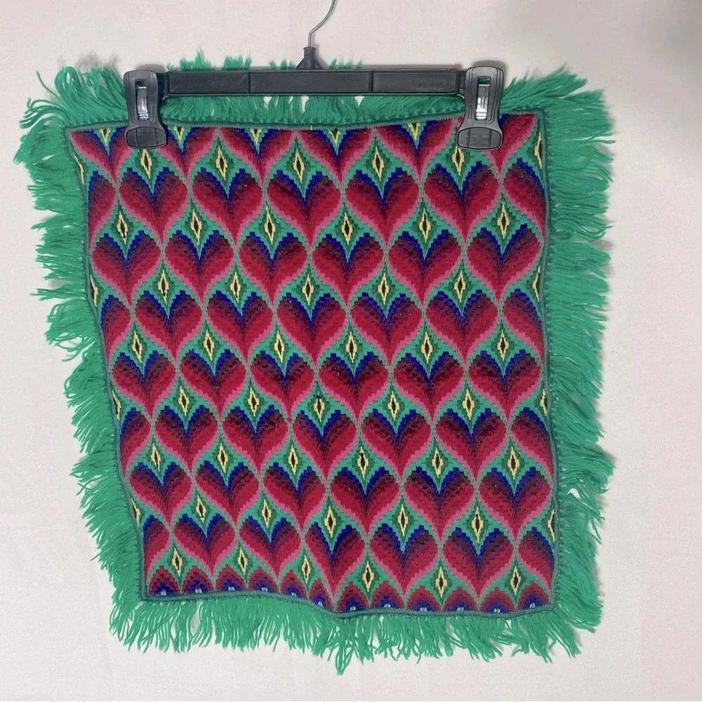 Vintage Handmade Woven Tapestry Art  Decor